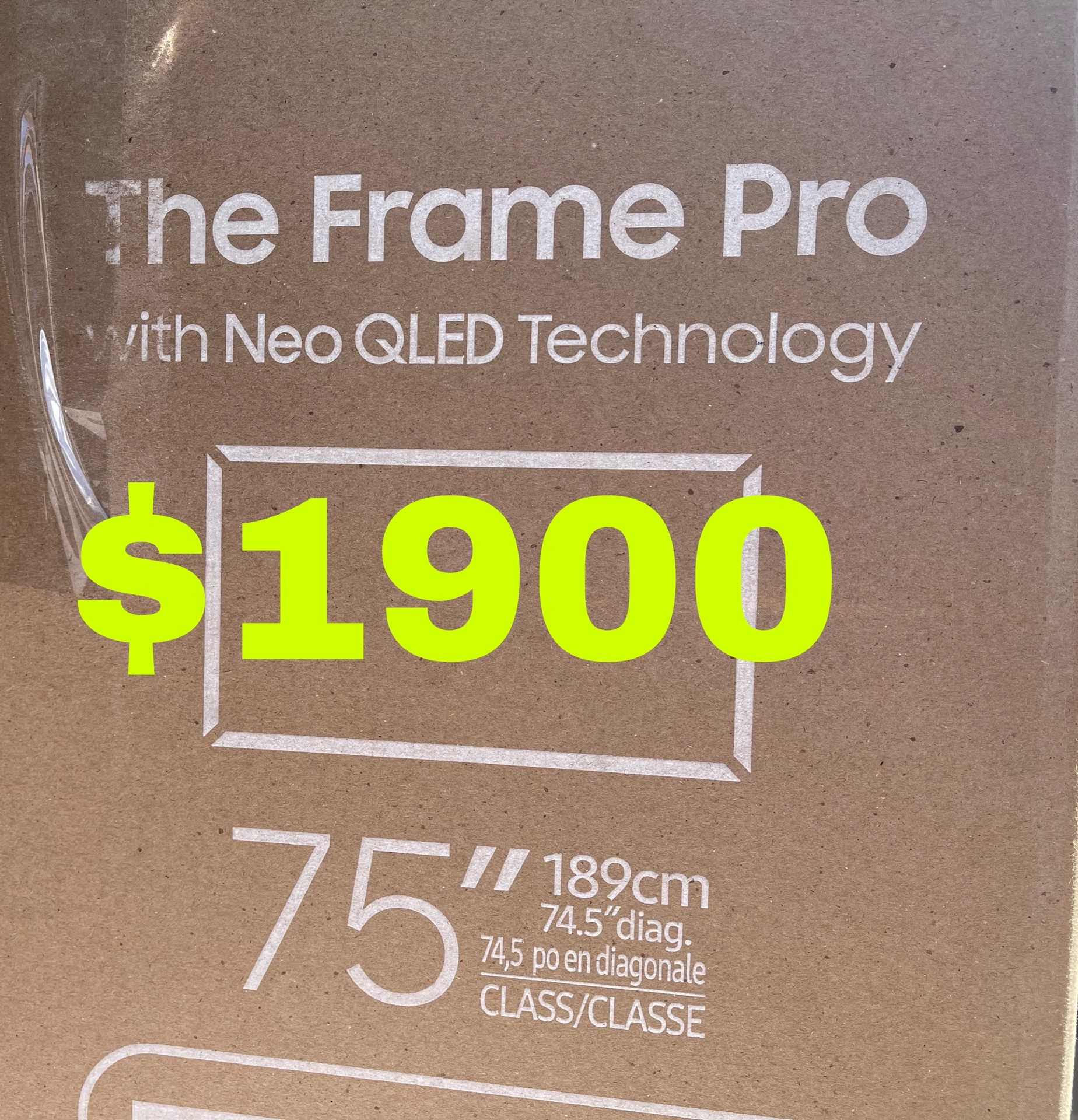 Samsung 75 The Frame Pro Tv 2025 Model
