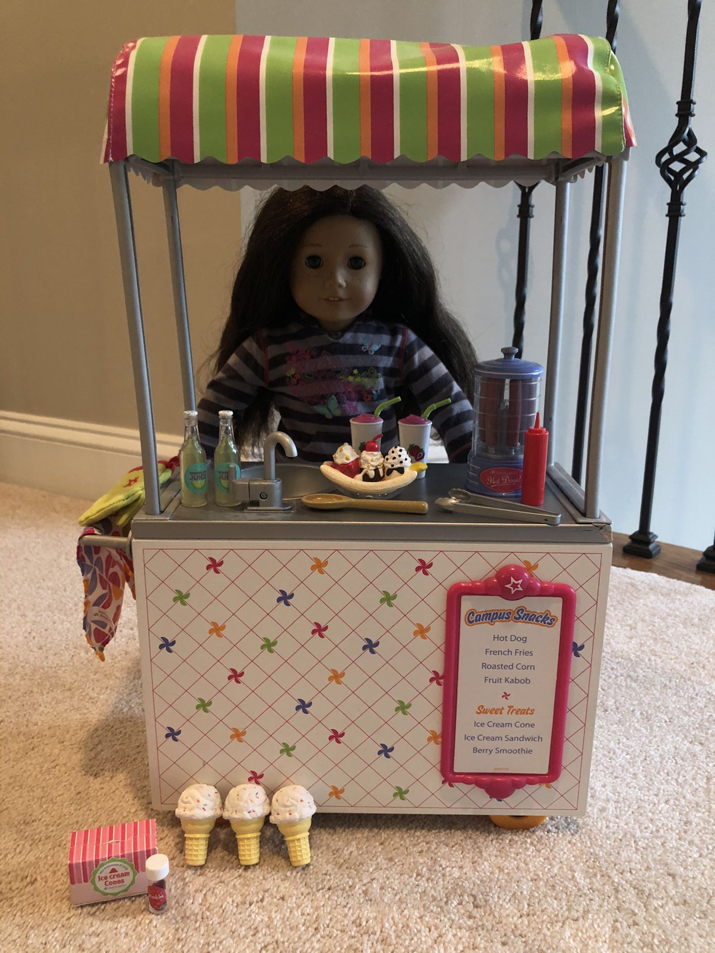 American Girl Campus Snack Cart