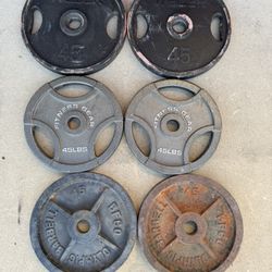 45LB Olympic Weights 