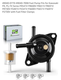 Fuel Pump For Kawasaki FR, FA, & FS Series Riding Mower