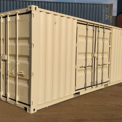 20 FT Shipping Container W Side Doors