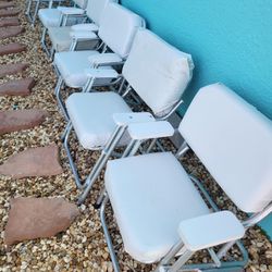 Boat Deck chairs, aluminum frame