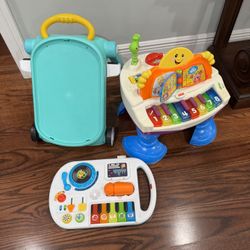 Educational Holder Walker And Piano Both Like New