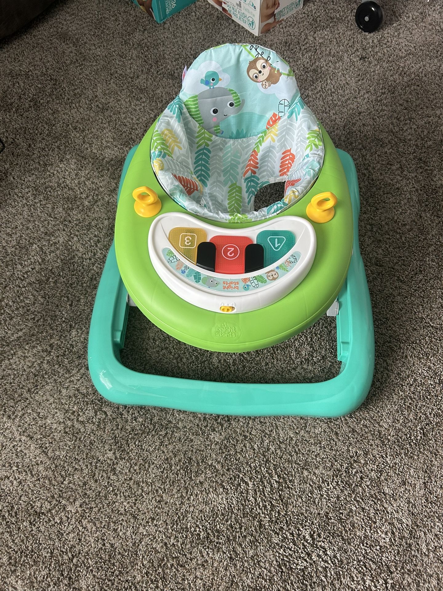 Bright Starts Tiny Trek 2-in-1 Baby Activity Walker