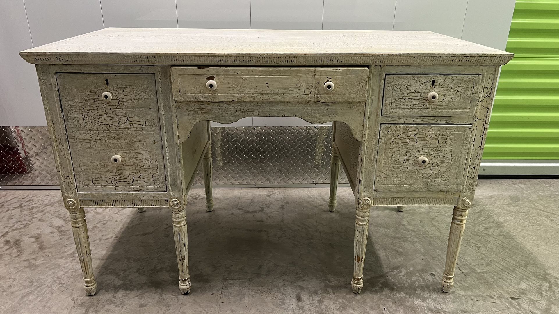Small Desk (crackle finish)