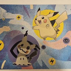 Pikachu & Mimikyu Ultra Pro Gaming Playmat