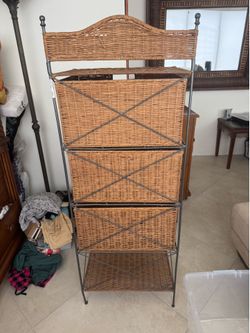 Rattan / Iron Storage