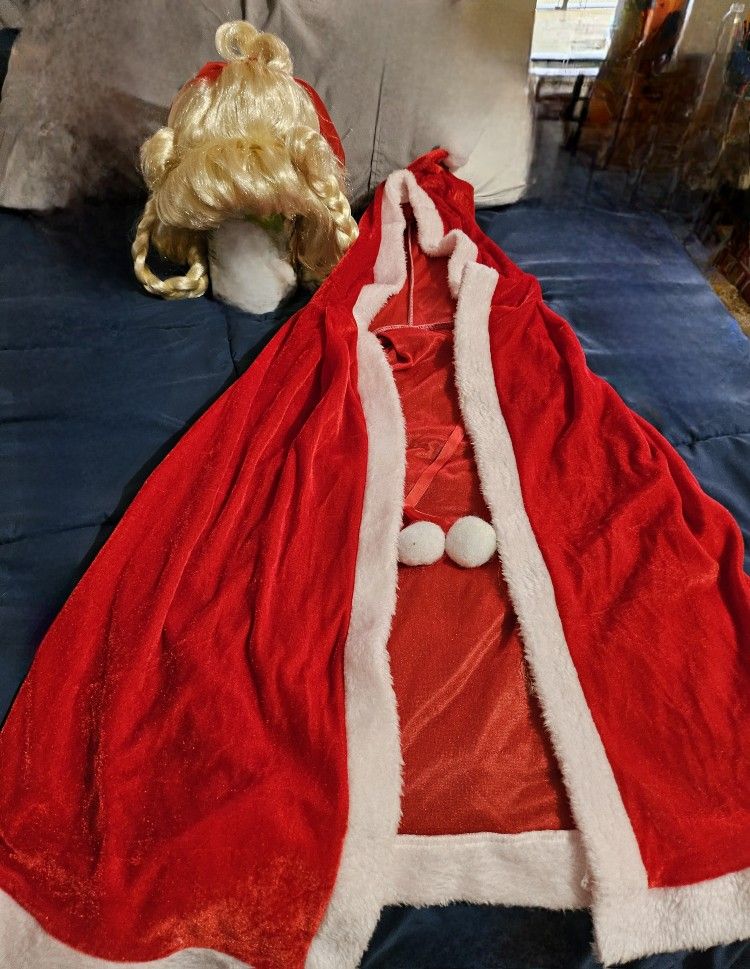 Cindy Lou Wig And Cape
