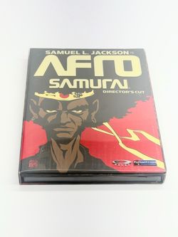Afro Samurai (DVD, Directors Cut Uncut, 2007) w/Inserts **Excellent Condition