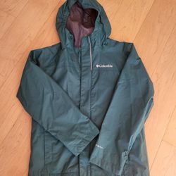 Columbia raincoat- size age8