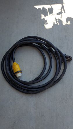 Heavy Duty 125/250V camping power supply 30ft