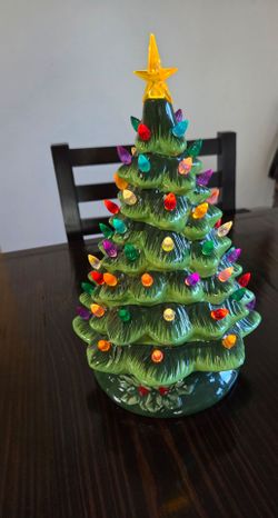 Light  up Christmas 🎄 ceramic