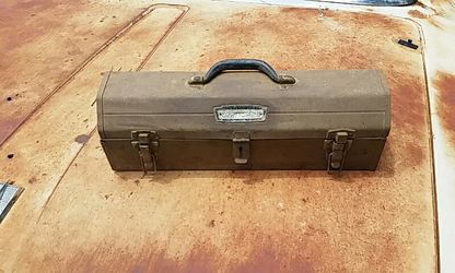 Very Old Craftsman Tool Box and Tools