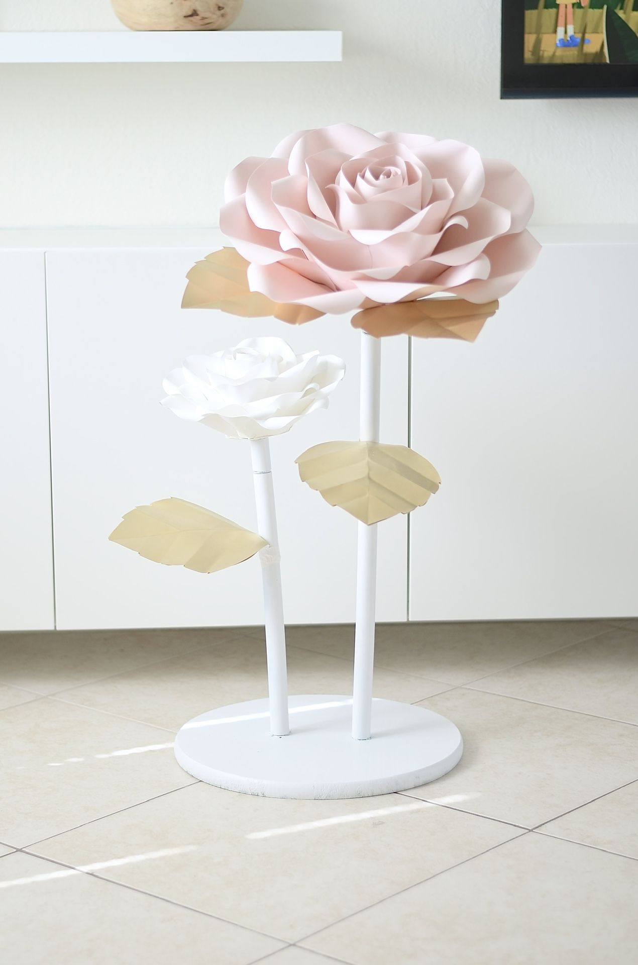Freestanding Paper Flowers 