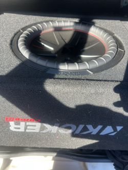 12” Kicker W/Amp