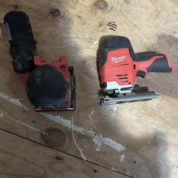 M18 Sander M12 Jigsaw 
