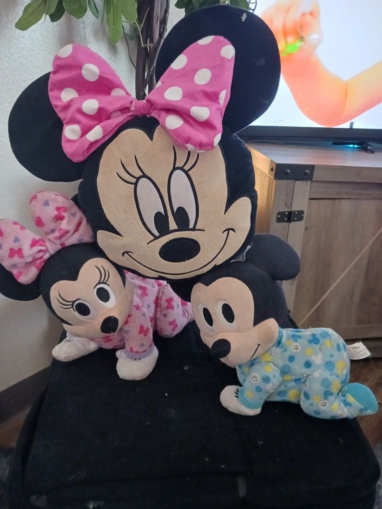 Baby Mickey & Minnie Mouse
