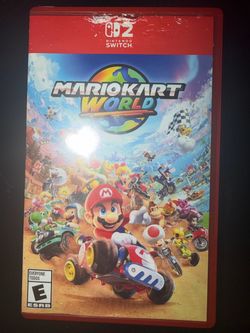 MarioKart World Nintendo  2