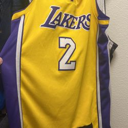 Small Lonzo Ball Lakers Jersey 