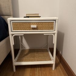 New Wicker/Rattan Nightstands (Set of Two)
