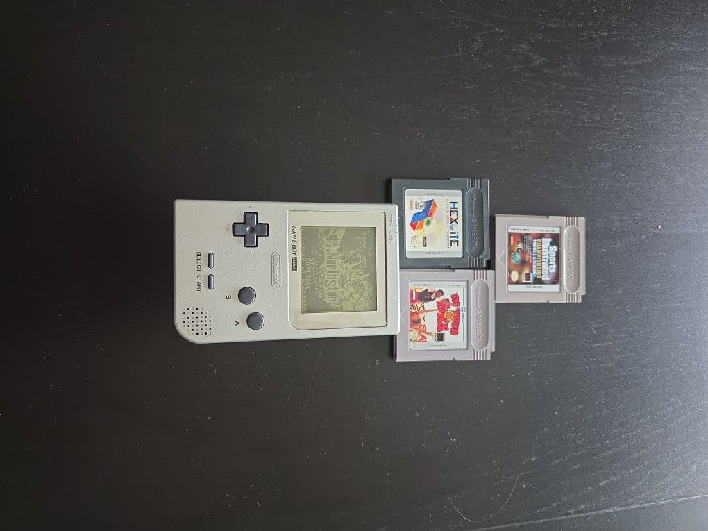 Nintendo Gameboy Pocket And Games