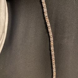 925 Diamond Bracelet