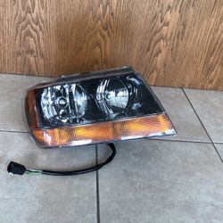Jeep Grand Cherokee 1993 To 2002 Head Lamp Passenger Side Assembly 