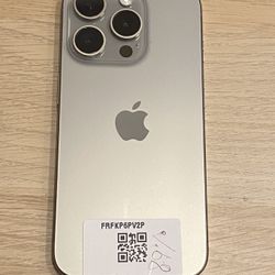 iPhone 15 Pro Fully Unlocked 
