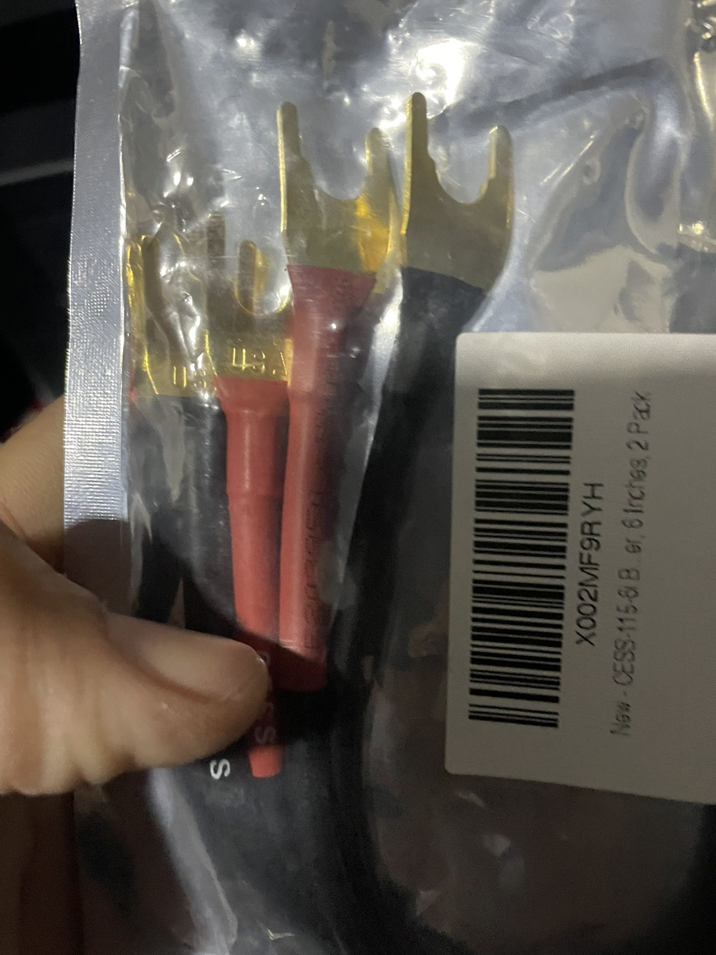 Audio Cords Adapters For Amplifier 4 Pc