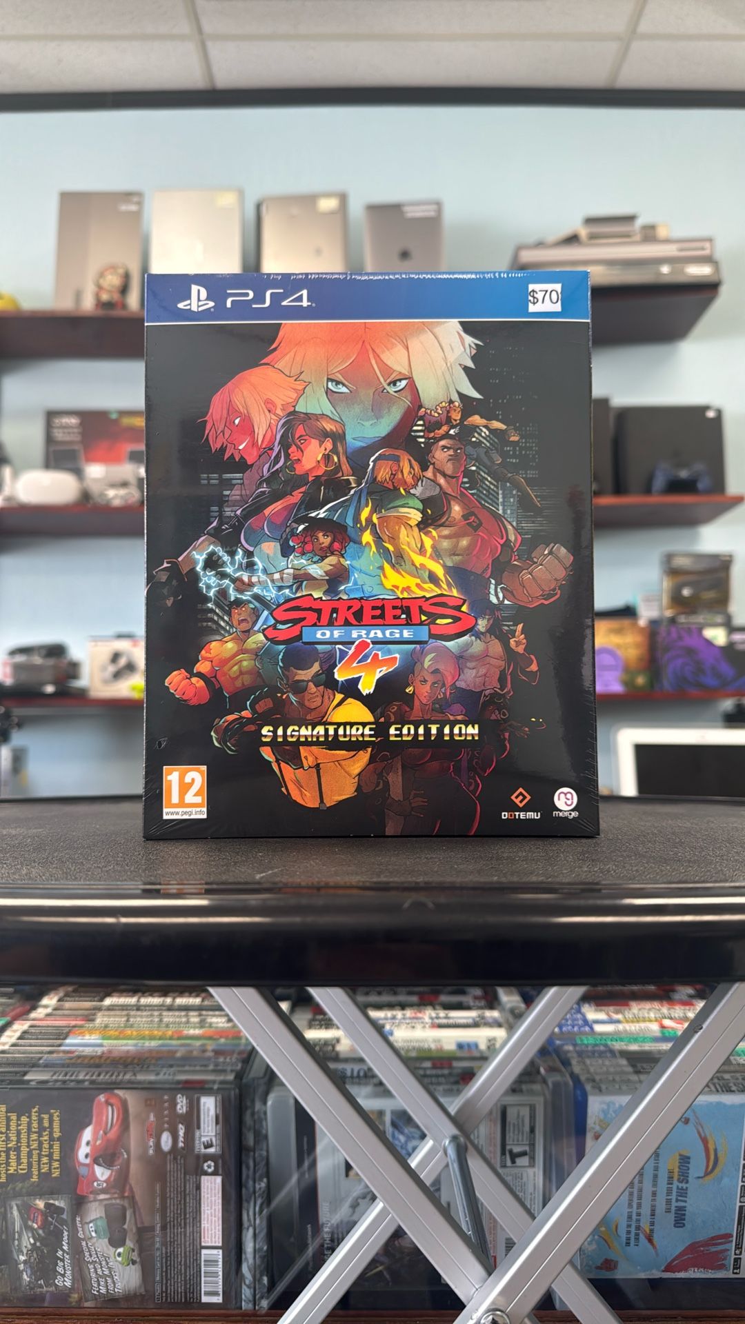 Street of rage for signature edition PAL version
