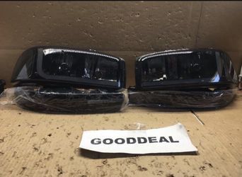 #138 Fit 00-06 Yukon/02-06 Sierra Smoked LED DRL Headlight 