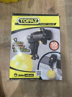 NEW Topaz High Flow Float Valve