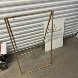 Wedding Welcome Sign 