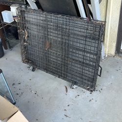 Extra Large Foldable Metal Dog Crate