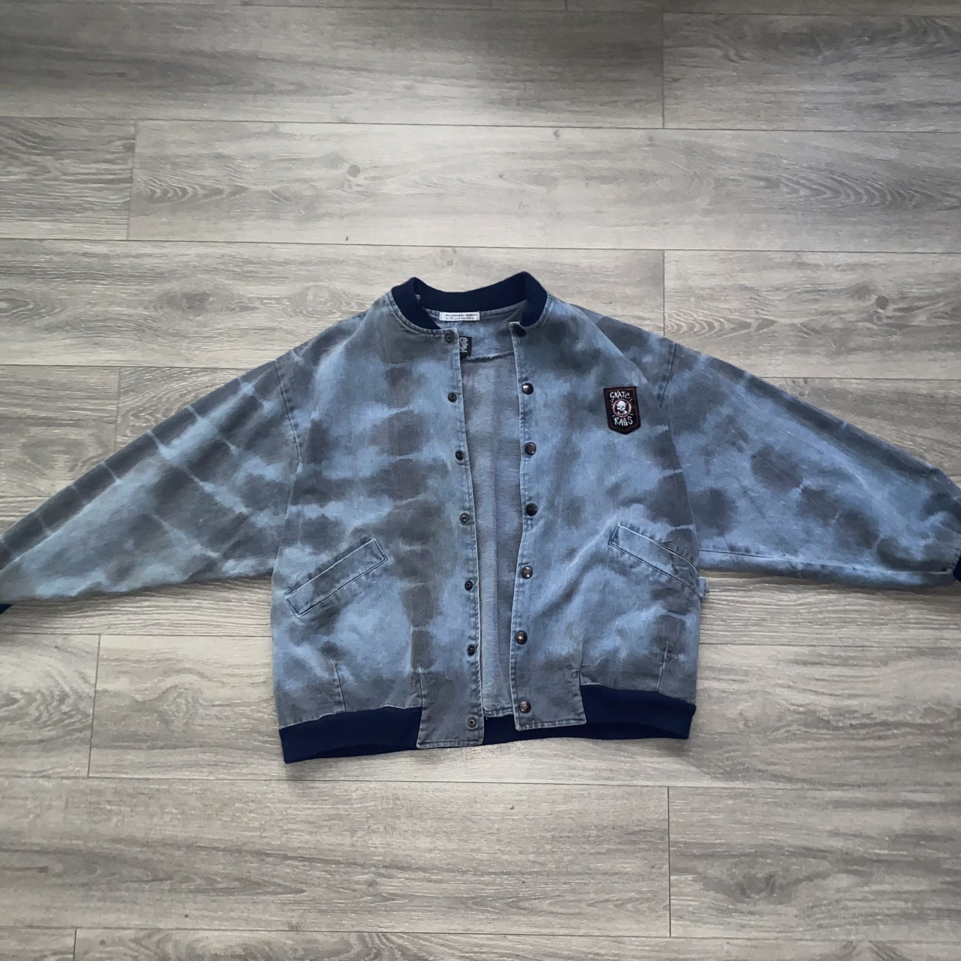Vintage Skate Rags Bomber Jacket