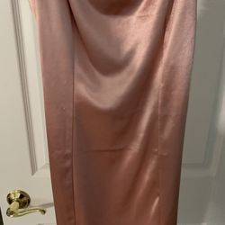 Silky Pink Dress