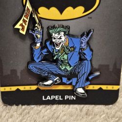 DC Comics Joker Enamel Metal Pin 