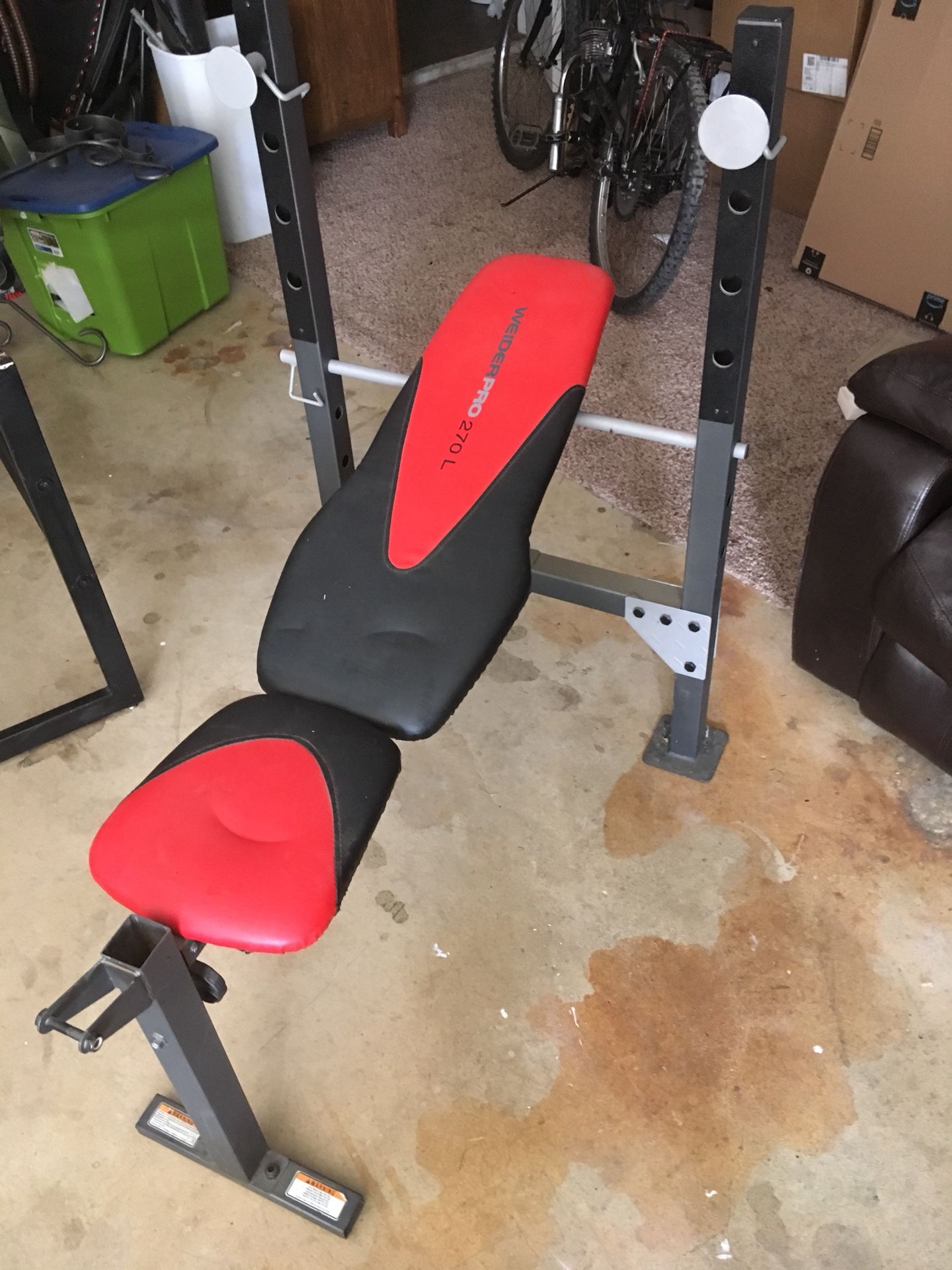 Weider Pro 270 L weight bench for Sale in Visalia CA OfferUp