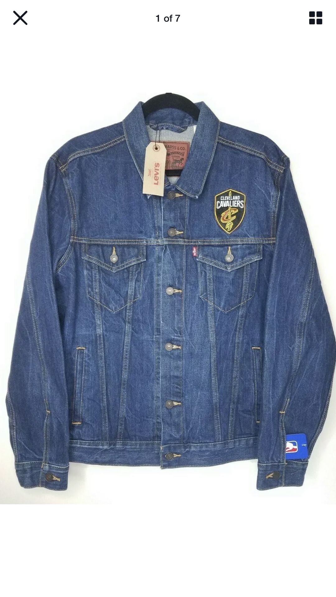 Cleveland Cavaliers Denim Jacket Women’s Small