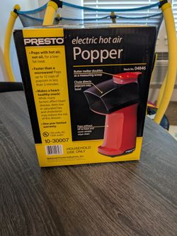 Presto popcorn popper