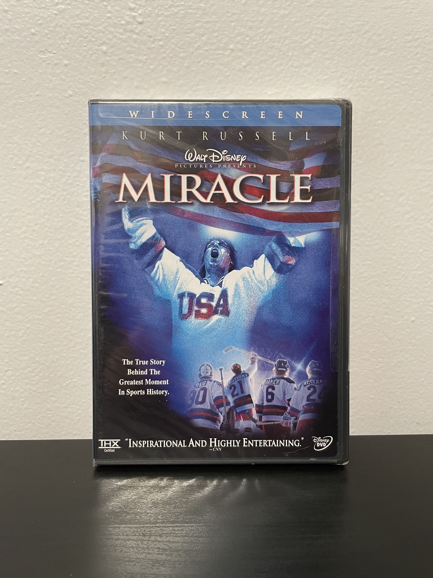 Miracle DVD 2 Disc NEW SEALED Disney USA Olympics Hockey Kurt Russell 2004