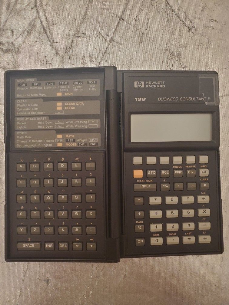HP HP19b II Business II Calculator 19B
