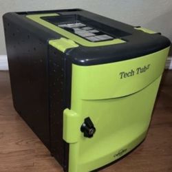 Copernicus TECH TUB 2 GREEN/BLACK iPad Laptop & Tablet Classroom Or Office TECH STORAGE W/Key