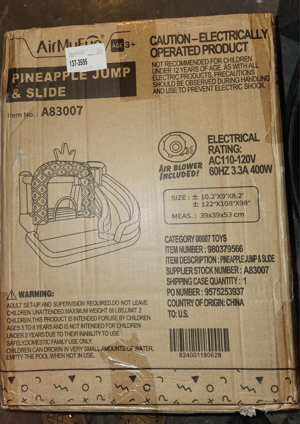 Pineapple Jump & Slide