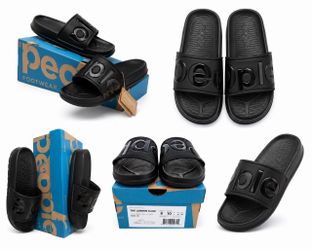 People Footwear The Lennon Slide – Black – Men’s 8 / Women’s 10