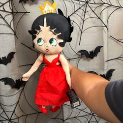 16.5” 2006 Kellytoy Flamenco Betty Boop Plush Doll