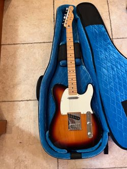 Fender MIM Telecaster w/ Reunion Blues Hardshell Case (Brand New)