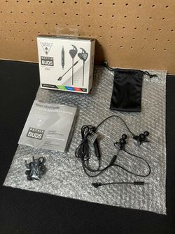 New Turtle Beach - Battle Buds In-Ear Gaming Headset for Mobile Gaming, XBOX Series X|S, XBOX One, PS5, PS4, PS4 Pro, PC & Mac - Black/Silver