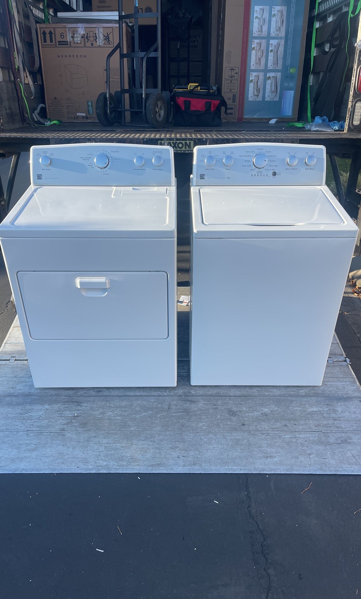 Kenmore Series 500 Auto Load Sensing Washer And Dryer 4 Prong Dryer