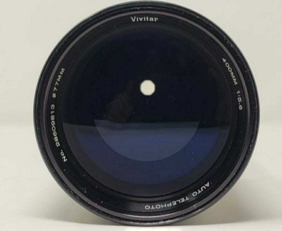 TELE VIVITAR 1:5.6 f=400mm camera lens